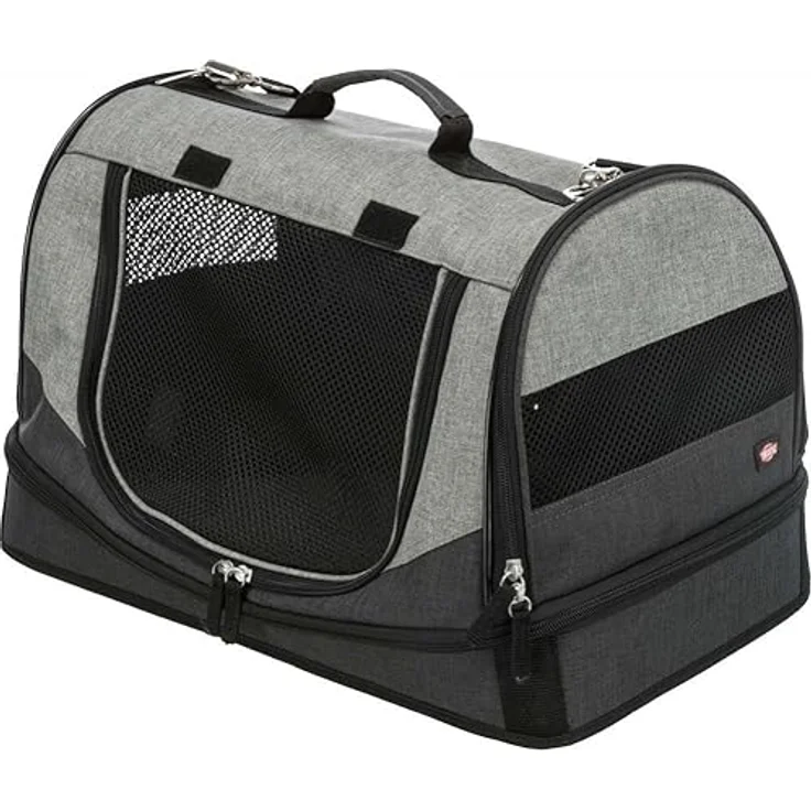 Trixie Tasche Holly 30x30x50 cm schwarz-grau – Bild 2