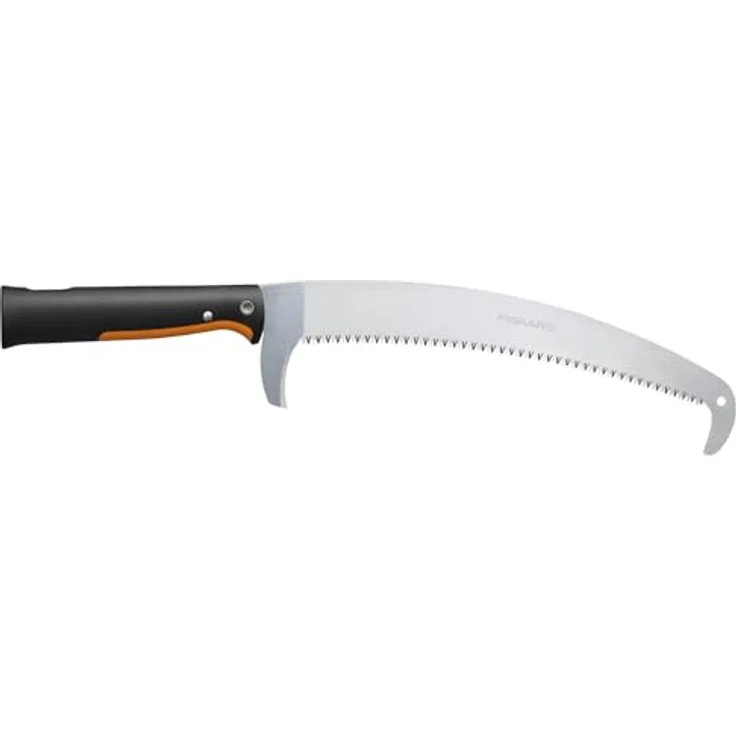 Fiskars Wertastungssäge OneClick, Handsäge mit gehärtetem Stahl-Sägeblatt und integriertem Haken, geeignet für Äste bis 20 cm – Bild 1