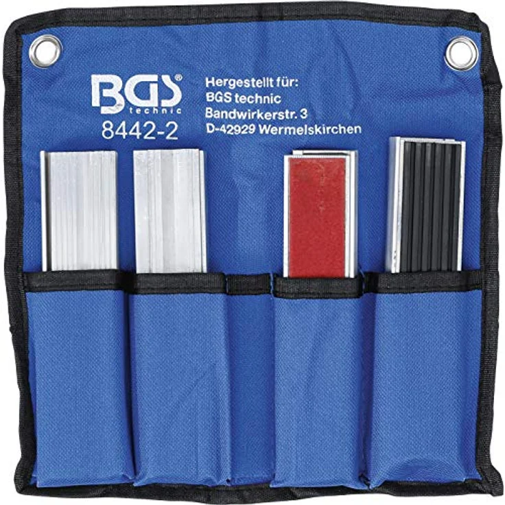 BGS Technic - BGS Schraubstock-Schutzbacken-Satz Aluminium 150 mm 8-tlg – Bild 2