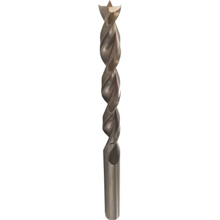 Famag Exzellent Holzspiralbohrer HSS-G, ø 8,0 mm mit 2 Hauptschneiden + 2 Vorschneidern, Länge 75 mm, für Holz und Kunststoffe