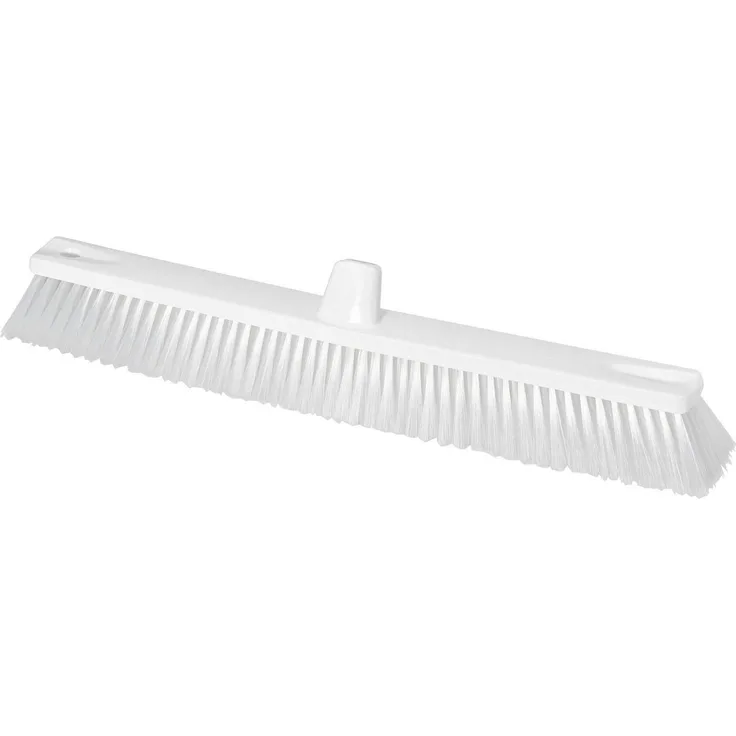 Nölle HACCP Großflächenbesen 60 cm, transparente Borsten, hitzebeständig bis 134 °C