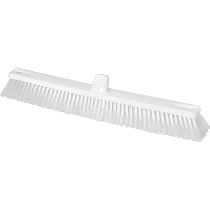 Nölle HACCP Großflächenbesen 60 cm, transparente Borsten, hitzebeständig bis 134 °C
