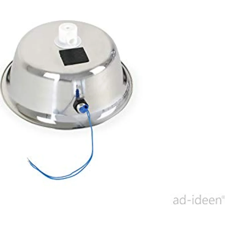 ad-ideen Waschbecken Bausatz 230V Camping Spüle mit Edelstahl Waschbecken, 28 cm und integriertem Wasserhahn – Bild 5