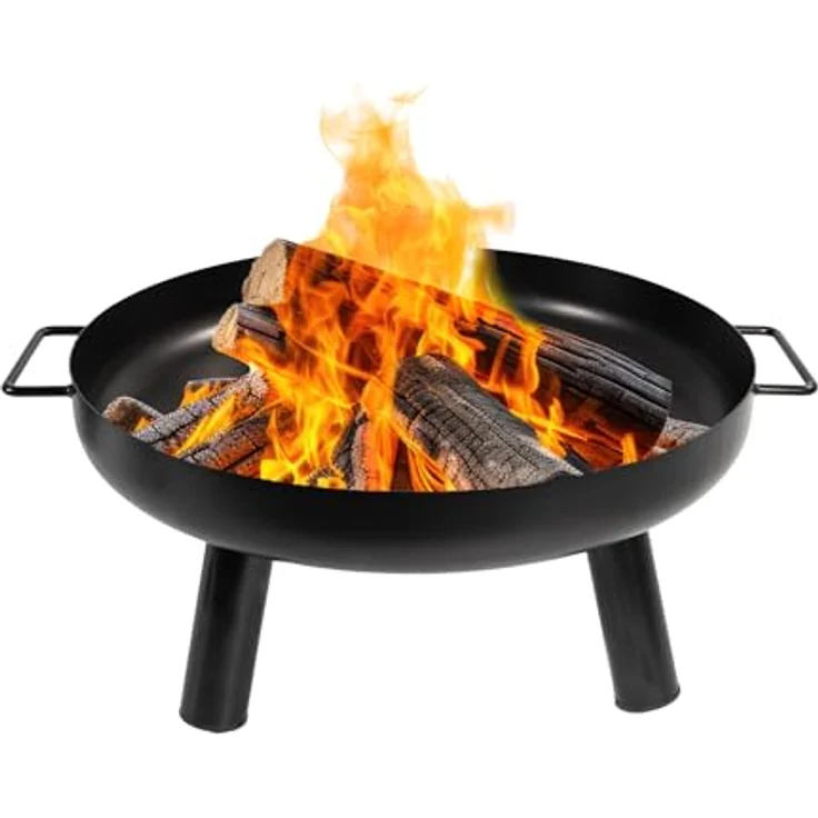 Lemodo Feuerschale 60 cm Durchmesser, Feuerstelle für Außenbereich, Einfache Handhabung, Vielseitig Nutzbar, Verlängerung der Gartensaison – Bild 8