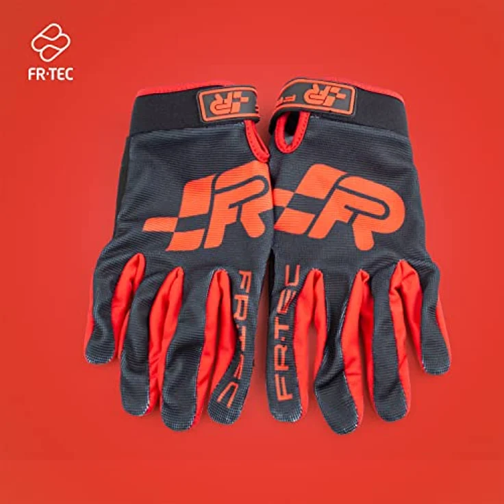 FRTEC SimRacing Gloves, Arbeitshandschuhe mit exzellenter Griffigkeit und Touchscreen-Funktion, in 3 Farben (grau, schwarz, rot) – Bild 5