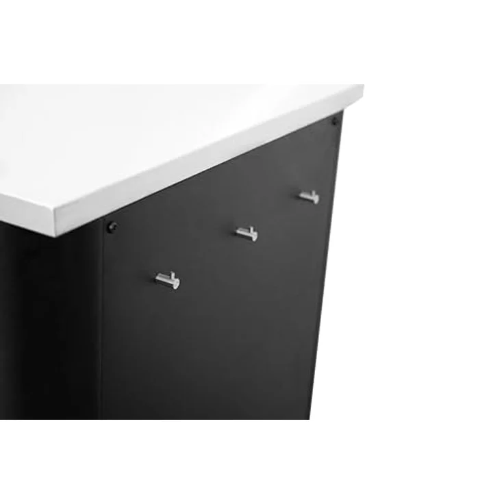 Cozze Outdoor-Küche 90 cm, Spülenschrank mit Edelstahl-Spüle und Wasserhahn – Bild 6