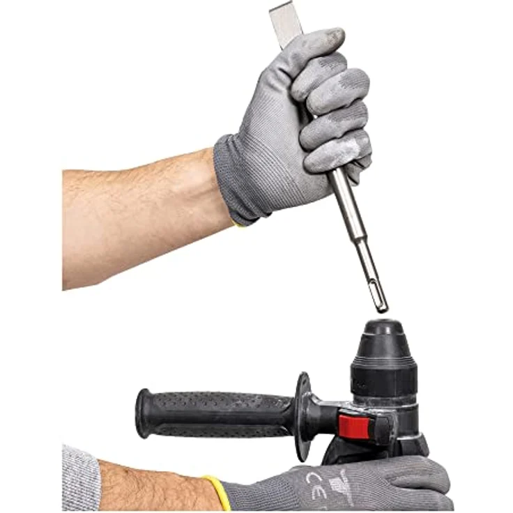 STIER SDS-Plus Flachmeißel 250 x 20mm, für Stemm- und Abbrucharbeiten in Beton und Mauerwerk, kraftvoll und langlebig – Bild 4