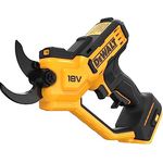 Dewalt 18V Akku-Astschere DCMPP568N (38 mm Schnittkapazität bis 38 mm Dicke, Antihaft-Beschichtung, Sicherheitsschalter, vorderer Handschutz, mit LED-Arbeitslicht, Lieferung ohne Akku & Ladegerät)