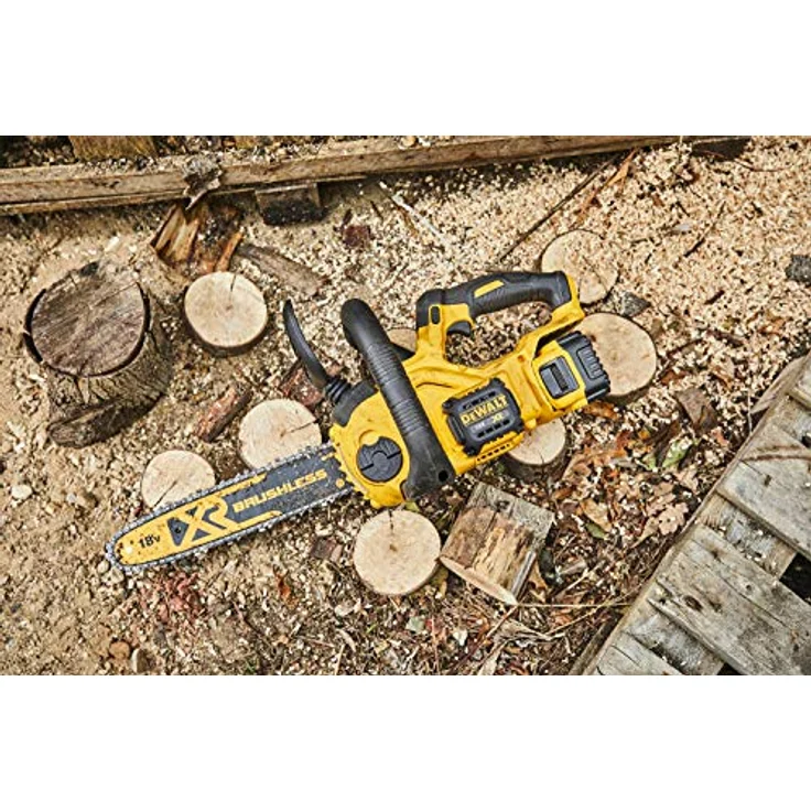 DeWALT DCM565P1-QW Akku-Kettensäge mit Akku, Ladegerät, Schwertlänge 30 cm – Bild 5