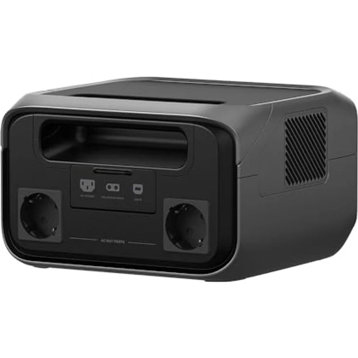 Ecoflow River 3 Plus, tragbare Powerstation mit 286 Wh Kapazität, erweiterbar und leise, Schwarz – Bild 2