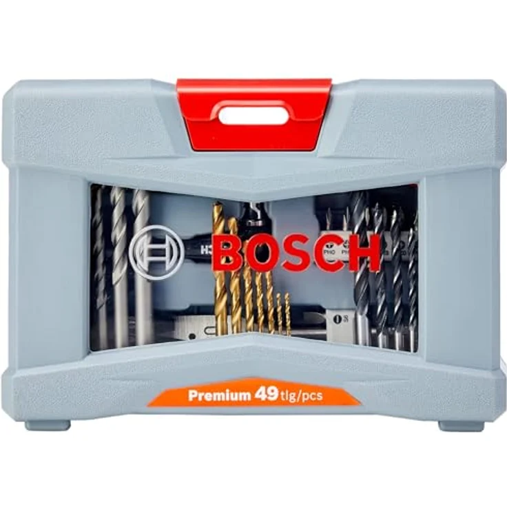 Bosch Professional 49-tlg. Premium X-Line Bohrer-Set Schrauber-Set Bit-Set Bohrer – Bild 3
