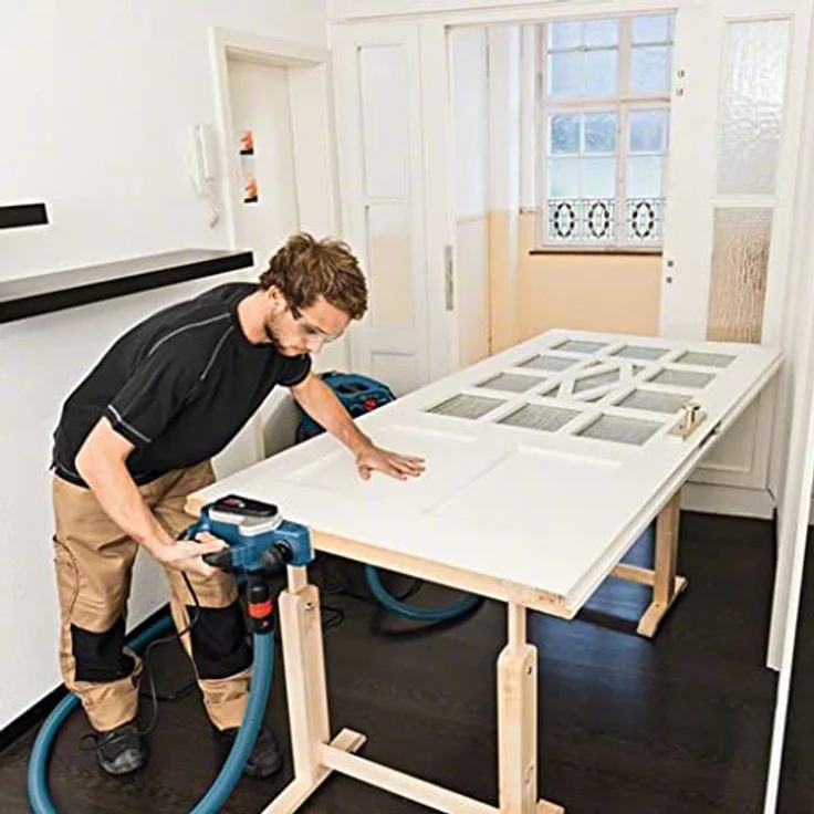 Bosch Professional Handhobel GHO 16-82 (630 Watt, 230 Volt, inkl. Parallelanschlag, Sechskantstiftschlüssel SW 2,5, Stoffstaubbeutel, im Karton) – Bild 5