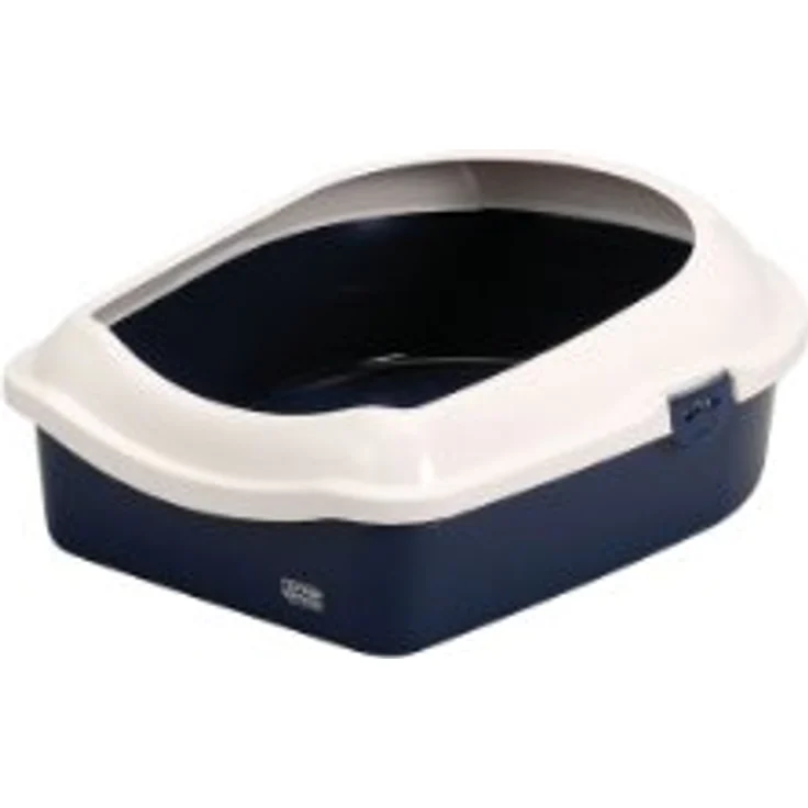Europet Bernina 441-130896 Katzentoilette mit Rand Jumbo, 56 x 70 x 27 cm, Farbe blau – Bild 2