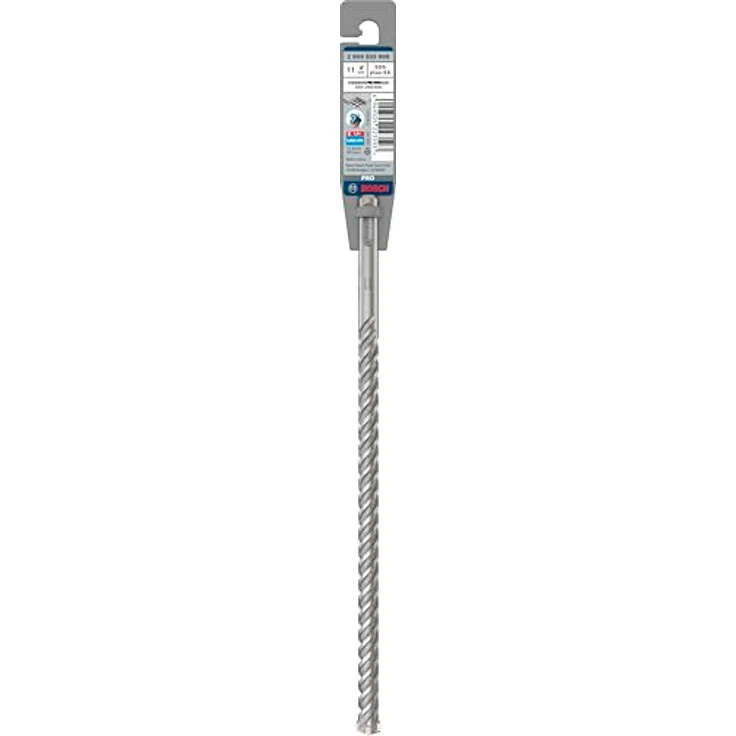 Bosch 1x PRO SDS plus-5X Hammerbohrer für Stahlbeton und Beton, Ø 11,00 mm, Professional Zubehör Bohrhammer – Bild 2
