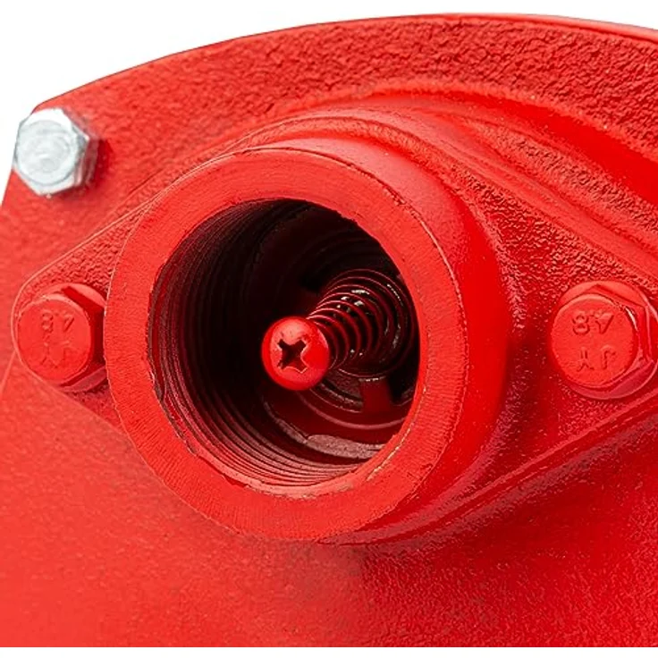 EBERTH WP1-MSW370 Wasserpumpe, mehrstufige Gartenpumpe mit 2400 L/h Förderleistung, 4 bar Druck, 8 m Ansaughöhe, Edelstahlgehäuse – Bild 6