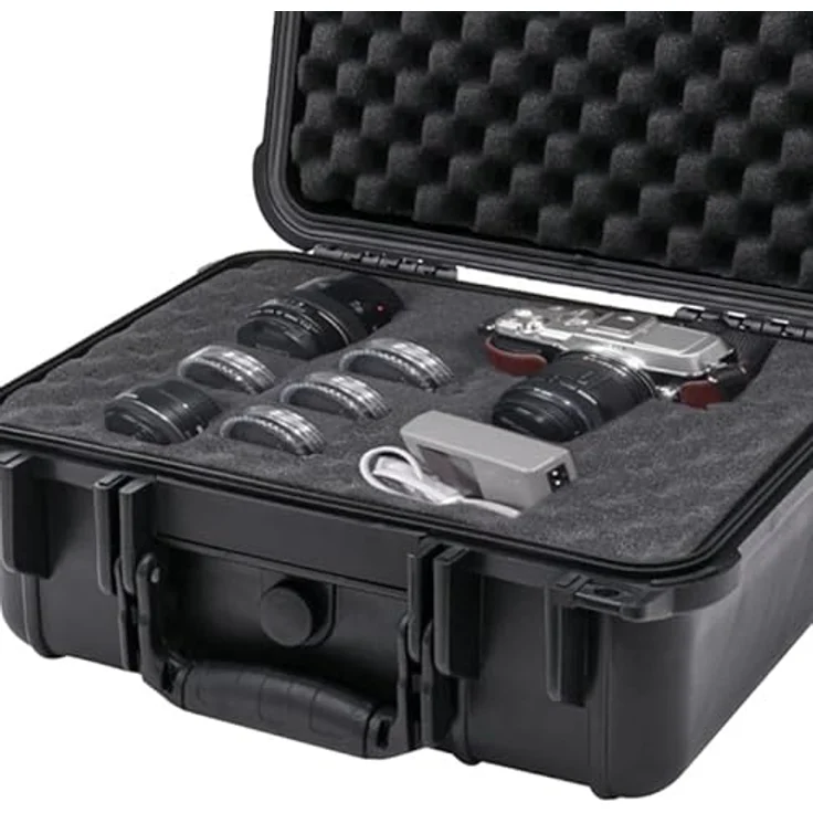 HMF ODR100 Koffereinlagen mit Rasterschaumstoff für Outdoor-Fotokoffer | 5er Set | 21,5 x 15 cm – Bild 5