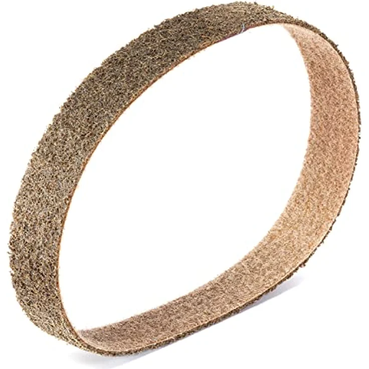 Score Abrasives Pro Line Vlies-Schleifband, 5-teiliges Premium-Set, gemischte Körnungen (P80-P600), 40 x 760 mm, für Metall, Holz, Kunststoff und Edelstahl – Bild 4