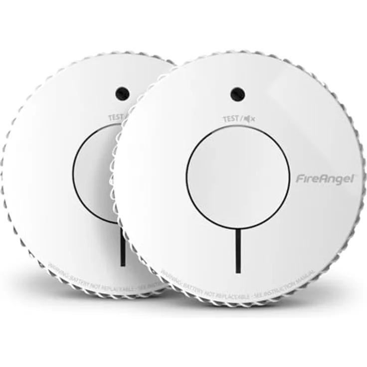 FireAngel FA6120, Rauchmelder mit 10-Jahres-Batterie und Q-Label für optimalen Brandschutz