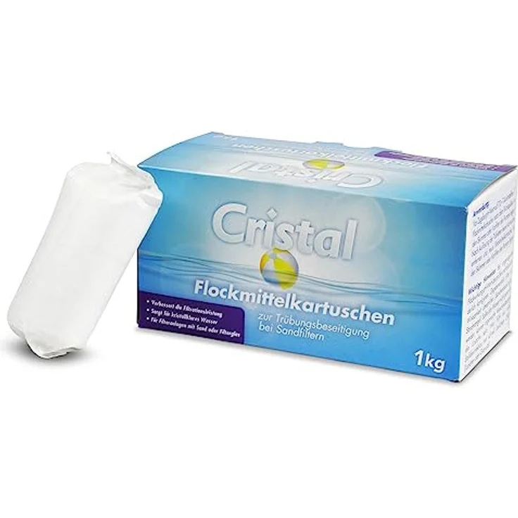 Cristal Flockmittelkartuschen Inhalt 1 kg – Bild 2