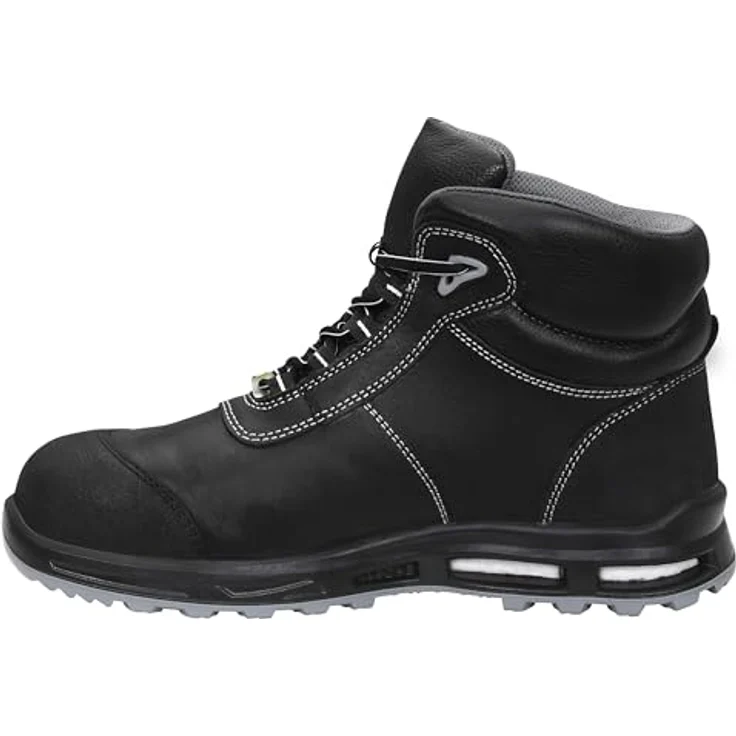 Elten REACTION XXT Mid ESD S3, Sicherheitshochschuhe aus strapazierfähigem Rindsleder, schwarz, Schuhgröße: 37 (UK 4.5) – Bild 3