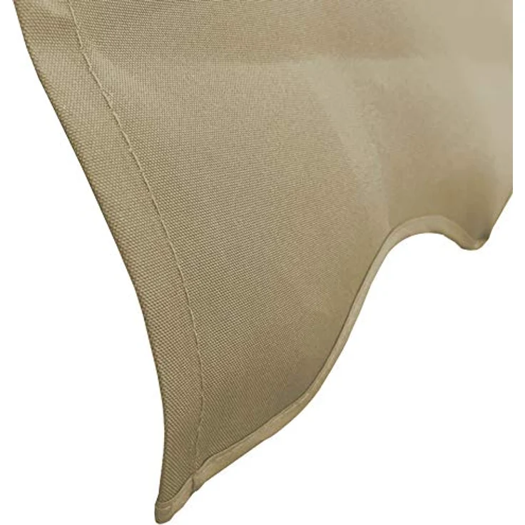 QUICK STAR Klemmmarkise 250x130cm Beige Balkonmarkise Sonnenschutz Terrassenüberdachung Höhenverstellbar von 200-290cm Markise Balkon ohne Bohren – Bild 3