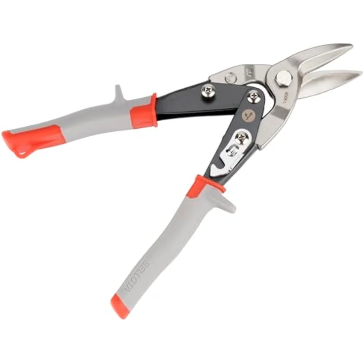 Bellota 6006-L Hebelblechschere, rechts, aus hochwertigem Stahl mit ergonomischen Handgriffen für maximale Hebelwirkung – Bild 2