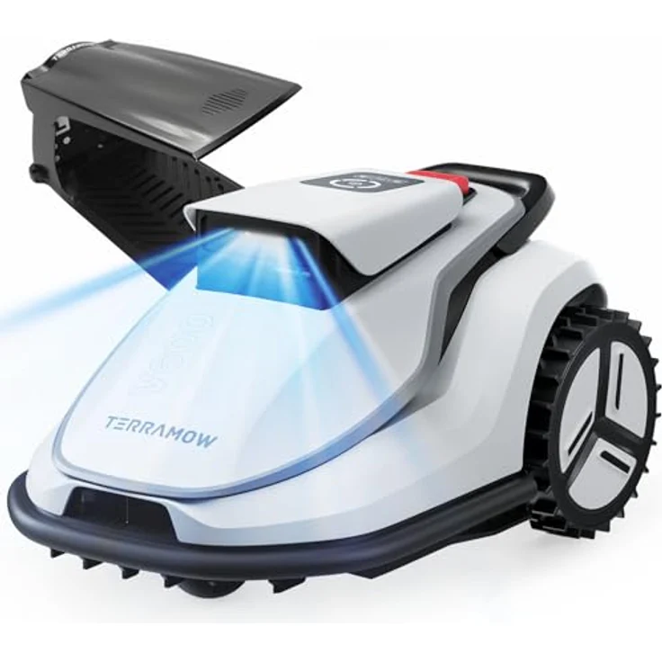 TERRAMOW V600, Mähroboter für Flächen bis 600m² mit TerraVision 2.0 und KI-gestützter Hindernisvermeidung – Bild 1