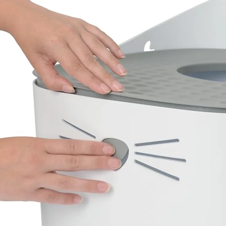 Catit Pixi Katzentoilette, Grau – Bild 5