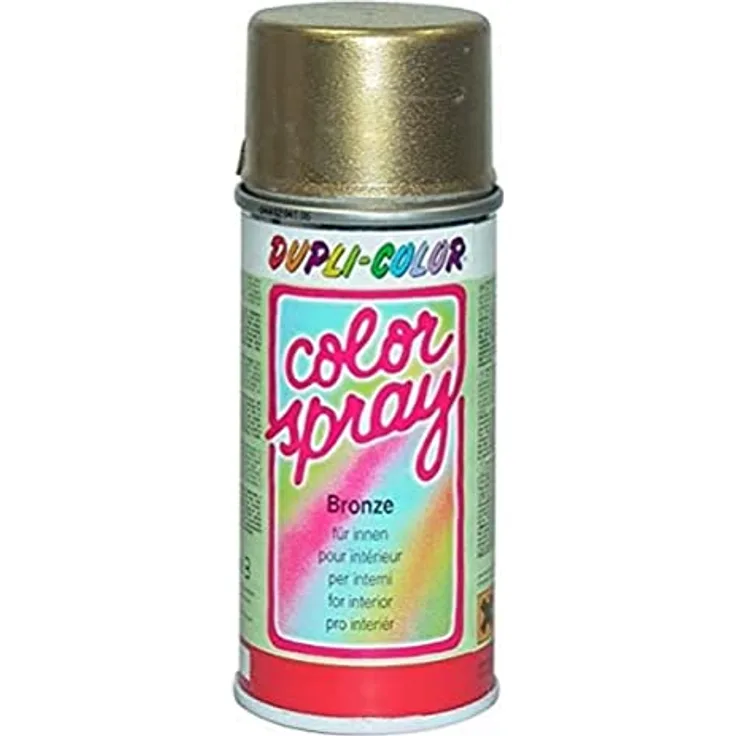 DUPLI-COLOR 685002 Color-Spray, 150 ml, Gold Antik, hochwertiger Lack für Auto, Haus und Hobby