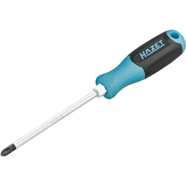 HAZET Schraubendreher Kreuzschlitz PH3 811-PH3, 272 mm Gesamtlänge, 3-Komponenten-Griff, für exaktes und komfortables Arbeiten – Bild 1