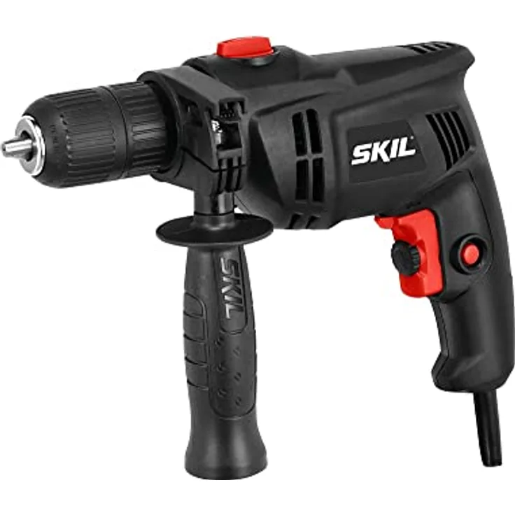 SKIL Schlagbohrmaschine 1020 AA (550 Watt, 13 mm Schnellspannbohrfutter, Schlagzahl 0-43200 /min, Hammerfunktion) in Blau