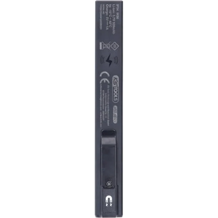 KS Tools 150.4641 eQi UltimateBEAM UV-Lecksuchleuchte 365 nm, Taschenlampe mit Lithium-Ionen-Hochleistungs-Akku, spritzwassergeschützt nach IP54, kompakte Bauform – Bild 3