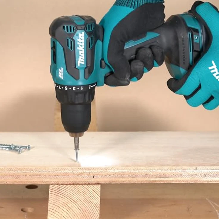Makita DDF490RFJ Akku-Bohrschrauber 18V, bürstenlos, inkl. 2x 3,0 Ah Akku + Ladegerät, im Makpac – Bild 2