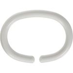 Kleine Wolke Duschvorhang - Ringe Farbe Weiss 12 Stück