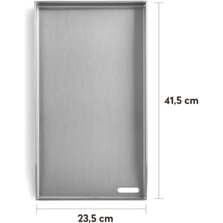 Plancha Grillplatte Edelstahl – Bild 3