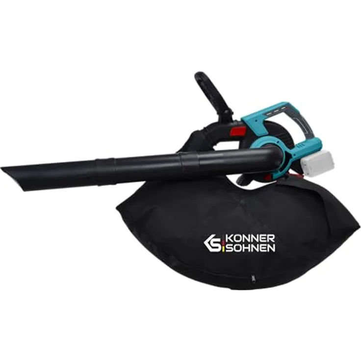 Könner & Söhnen Akku-Gartensauger mit Laubzerkleinerungsfunktion KS LBV-40V, kabellos