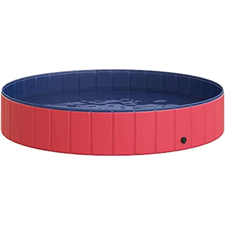 PawHut Hundebadewanne Hundepool Badewanne Swimmingpool Wasserbecken für Hunde 160 x 30 cm - Preisvergleich