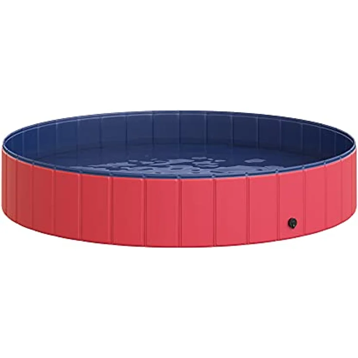 PawHut Hundebadewanne Hundepool Badewanne Swimmingpool Wasserbecken für Hunde 160 x 30 cm - Preisvergleich – Bild 1