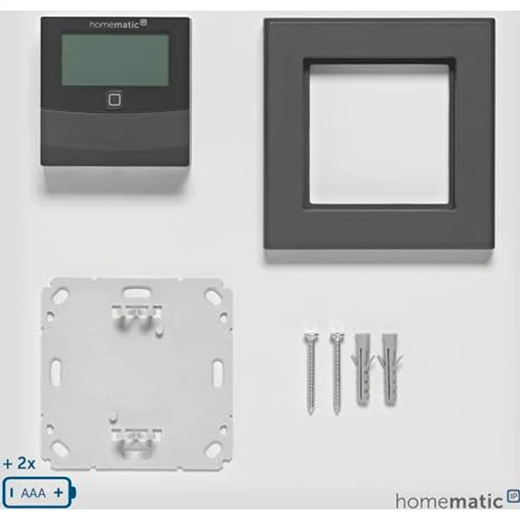 Homematic IP Temperatur- und Wetterstation, Smart Home Sensor mit Display zur Temperatur- und Luftfeuchtigkeitsregelung, Schwarz – Bild 6