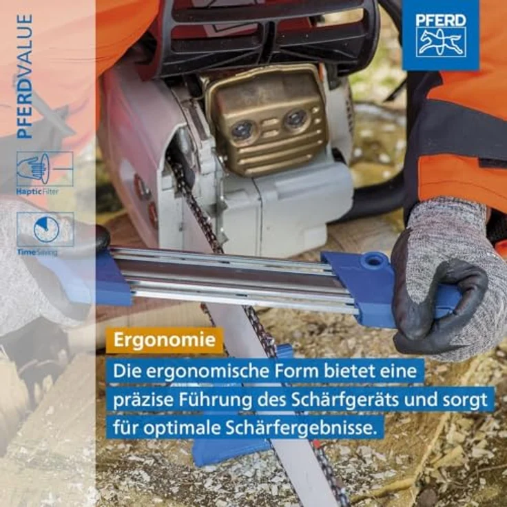 Pferd 11098040 Chain Sharp CS-X Kettensägeschärfgerät, Feilen-ø 4,0 mm  Kettenteilung 3-8 Inch Low Profile – Bild 13
