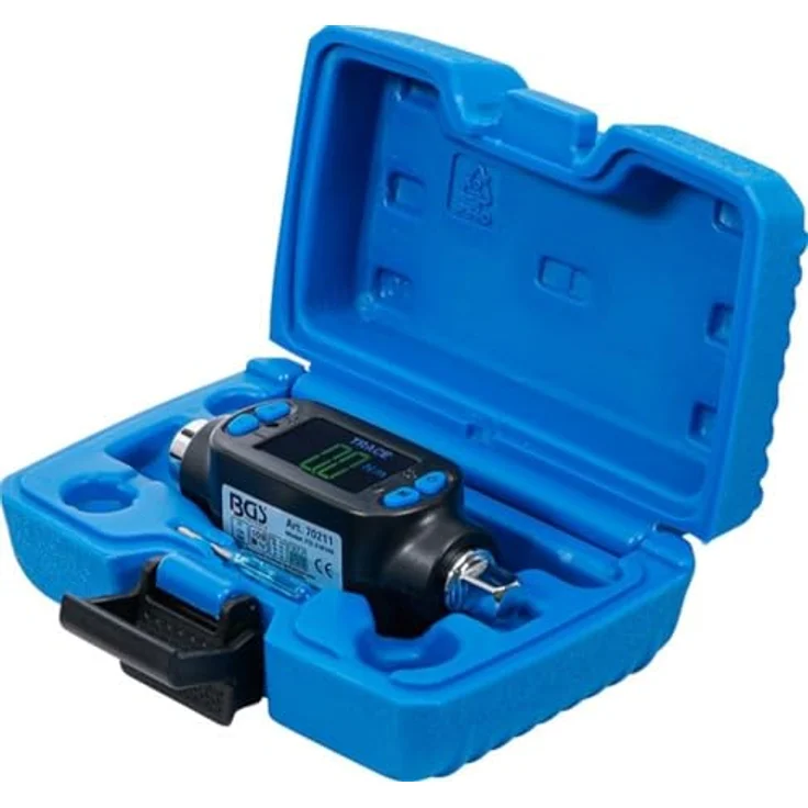 BGS 70211 | Digitaler Drehmoment-Adapter | 10 mm (3/8") | 27 - 135 Nm, hohe Messgenauigkeit und akustisches Signal, schwarz – Bild 4