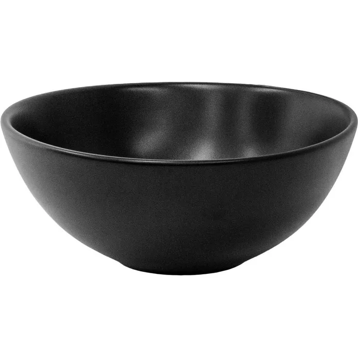 ML-DESIGN Aufsatzwaschbecken, Schwarz, Keramik, rund, 28x15x28 cm, modern, platzsparend, für Badezimmer und Gäste-WC