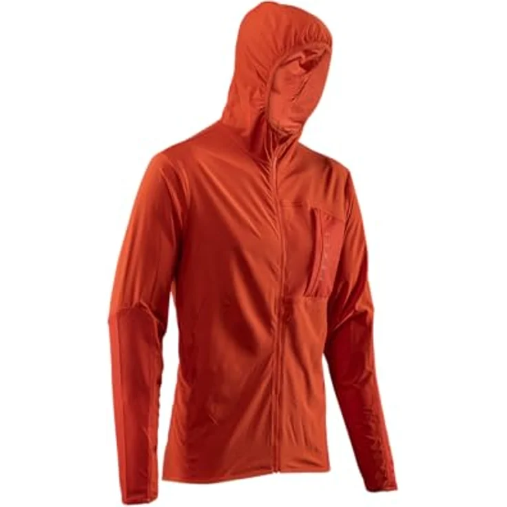 Leatt MTB Trail 1.0, Unisex Velojacke, wasser- und windabweisend, Schwarz, M – Bild 8