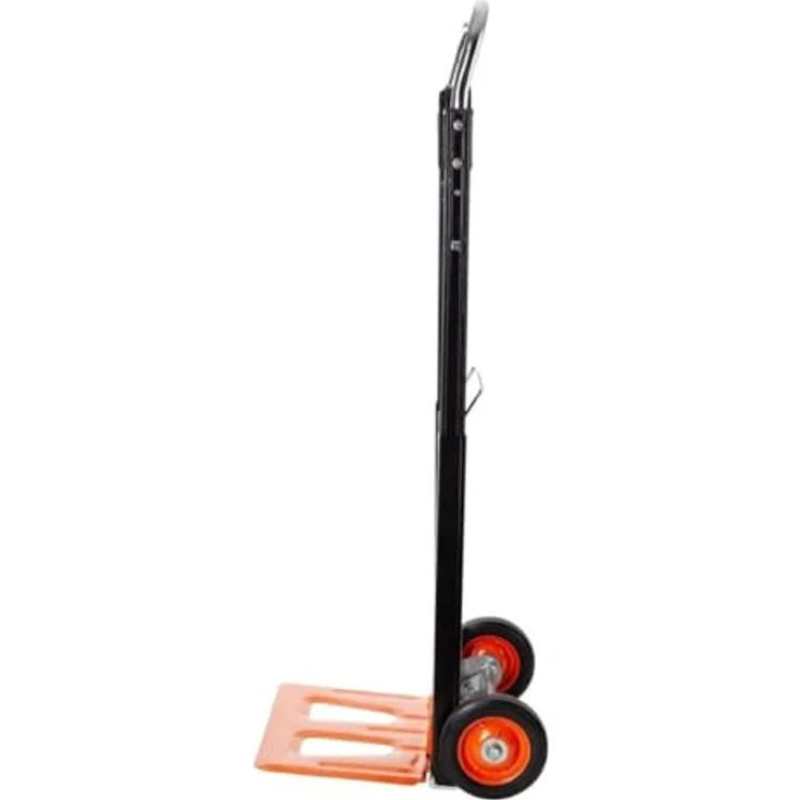 Black + Decker Klappbare Sackkarre, belastbar bis 90 kg, praktische Transporthilfe – Bild 3