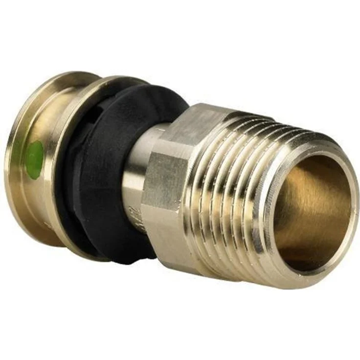 Viega Raxofix Transition 16 x 3/4" Sleeve/Nipple, SC-Contur-Siliziumbronze-Pressanschluss, gunmetal