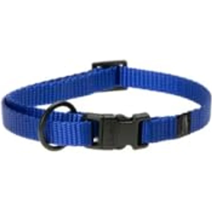Karlie Art Sportiv Plus, verstellbares Hundehalsband aus Nylon, Zugentlastung, XS, Blau, 20-35x1 cm – Bild 2