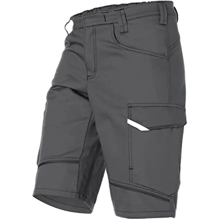 KÜBLER Workwear | KÜBLER ICONIQ Arbeitsshorts | anthrazit/schwarz | Größe 52
