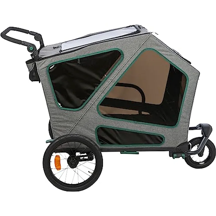 TRIXIE Jogger-Umbausatz für Fahrradanhänger 12804-12805