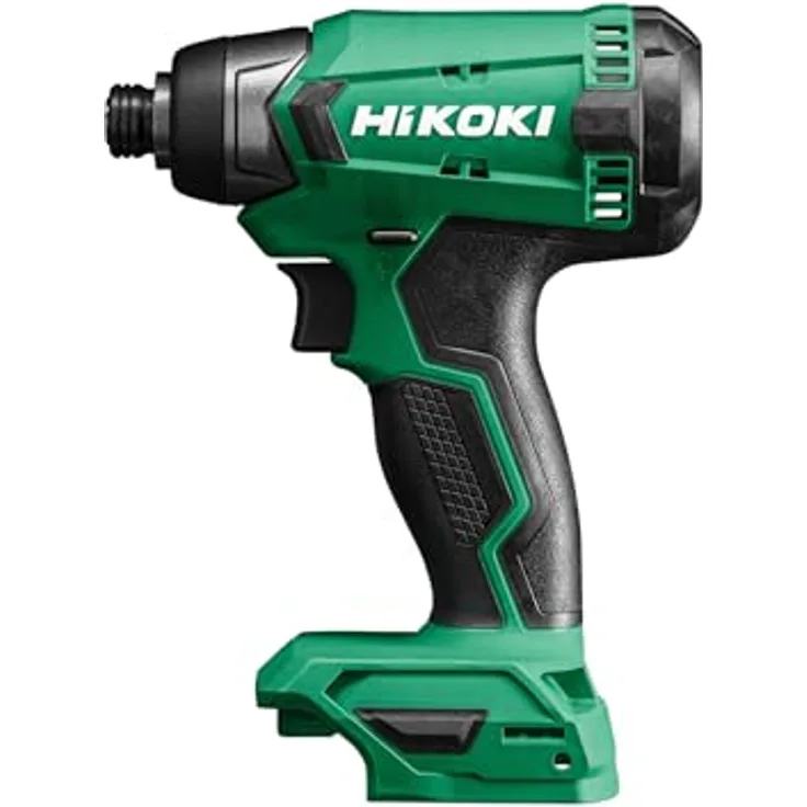 HIKOKI Akku Schlagschrauber WH18DAW4Z, 1/4" (18V, 140 Nm, M6-M14, Brushless) - Kompaktklasse mit hohem Drehmoment (ohne Akku und Ladegerät)