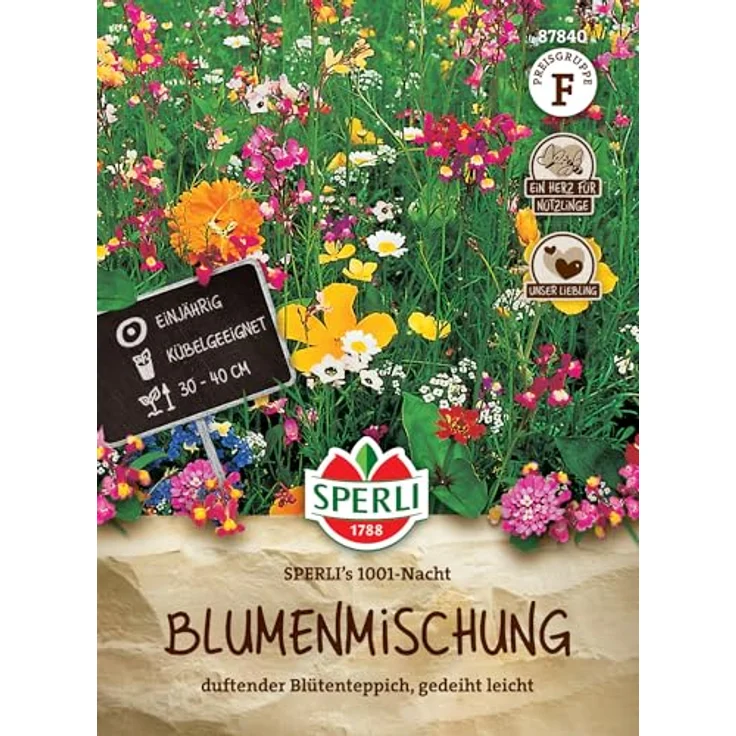 Sommerblumen-Teppich SPERLI's 1001-Nacht - duftendes Blütenmeer für Beete und Naturgarten – Bild 2